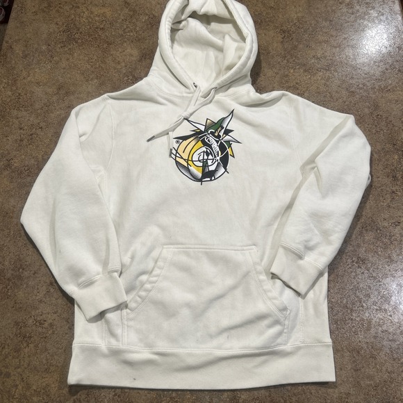 The Hundreds Other - vtg y2k the hundreds bomb hoodie medium white Pullover